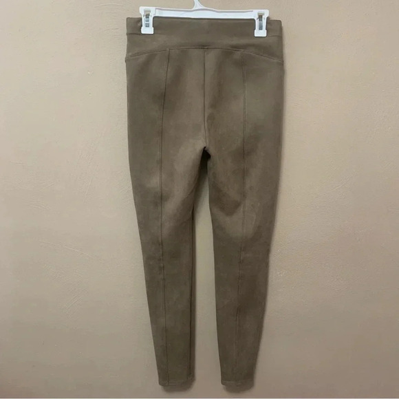 Spanx Faux Suede Leggings in Camel Size Medium - Picture 8 of 13